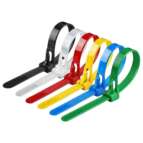 Releasable Plastic Cable Tie