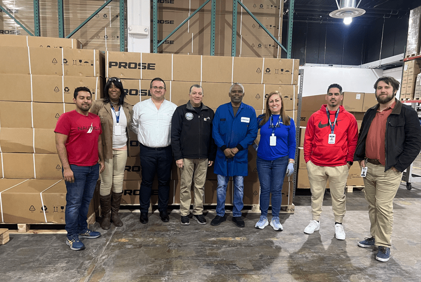 Mayor Joe Nicastro visiting PROSE Technologies facility