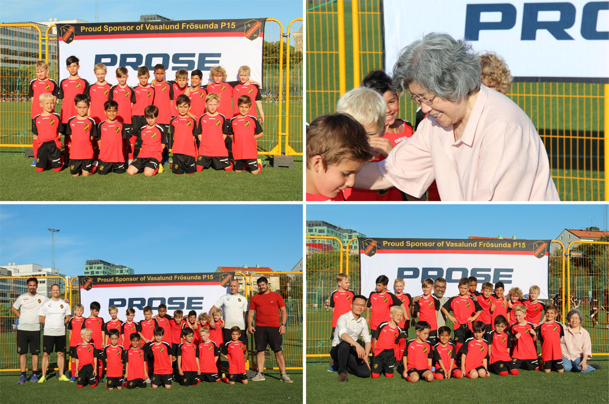 PROSE Technologies sponsoring Vasalund Frösunda P15